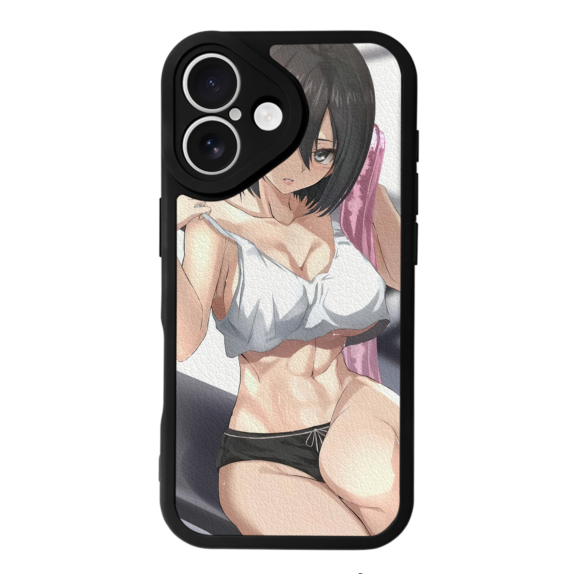 （画像用） 進撃の巨人 Attack on Titan 【iPhone 16シリーズ対応】シリコンスマホケース（レザー調） 材質：シリコン